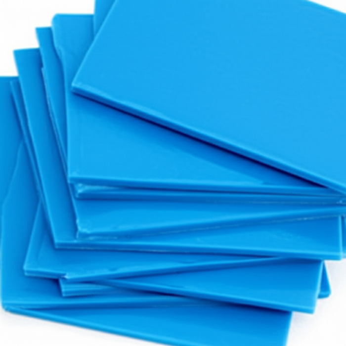 Placa Nylon Azul