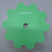 Engrane de nylacero 2000 color verde
