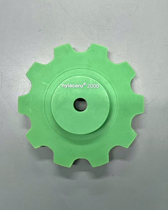 Engrane de nylon verde Nylacero 2000