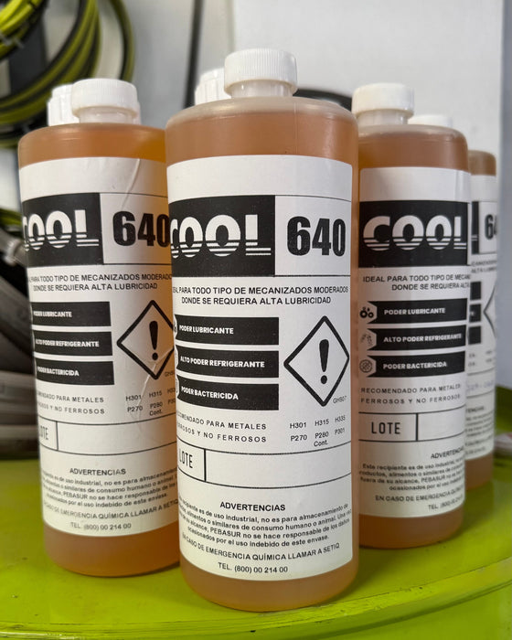 Botellas de 1 lt de soluble Peba's Cool 640