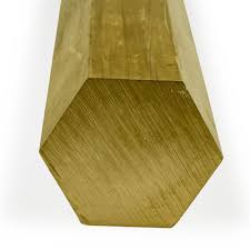 Hexagonal Latón 360